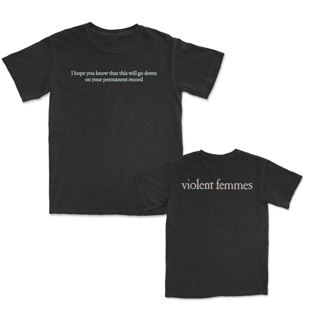 Permanent Record T-Shirt (Black) Hoodie, Sweatshirt | CoreVibeTees.com (Image 1)