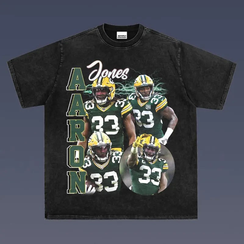 VINTAGE TEE | AMERICAN FOOTBALL | GIFT FOR FANron Jones 1.0 VINTAGE TEE | AMERICAN FOOTBALL | GIFT FOR FAN