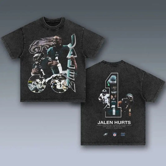 VINTAGE TEE SHIRT, JALEN HURTS SHIRT, GIFT FOR FANS