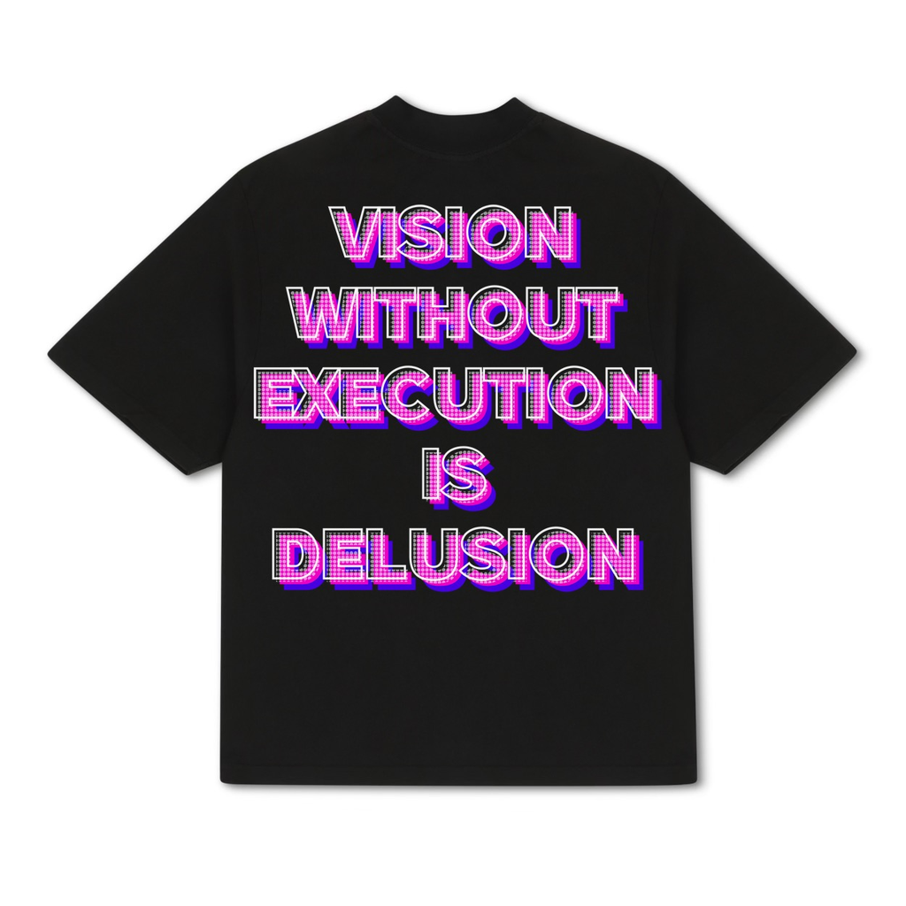 DELUSION TEE - [MOCK NECK] Hoodie, Sweatshirt | CoreVibeTees.com (Image 2)