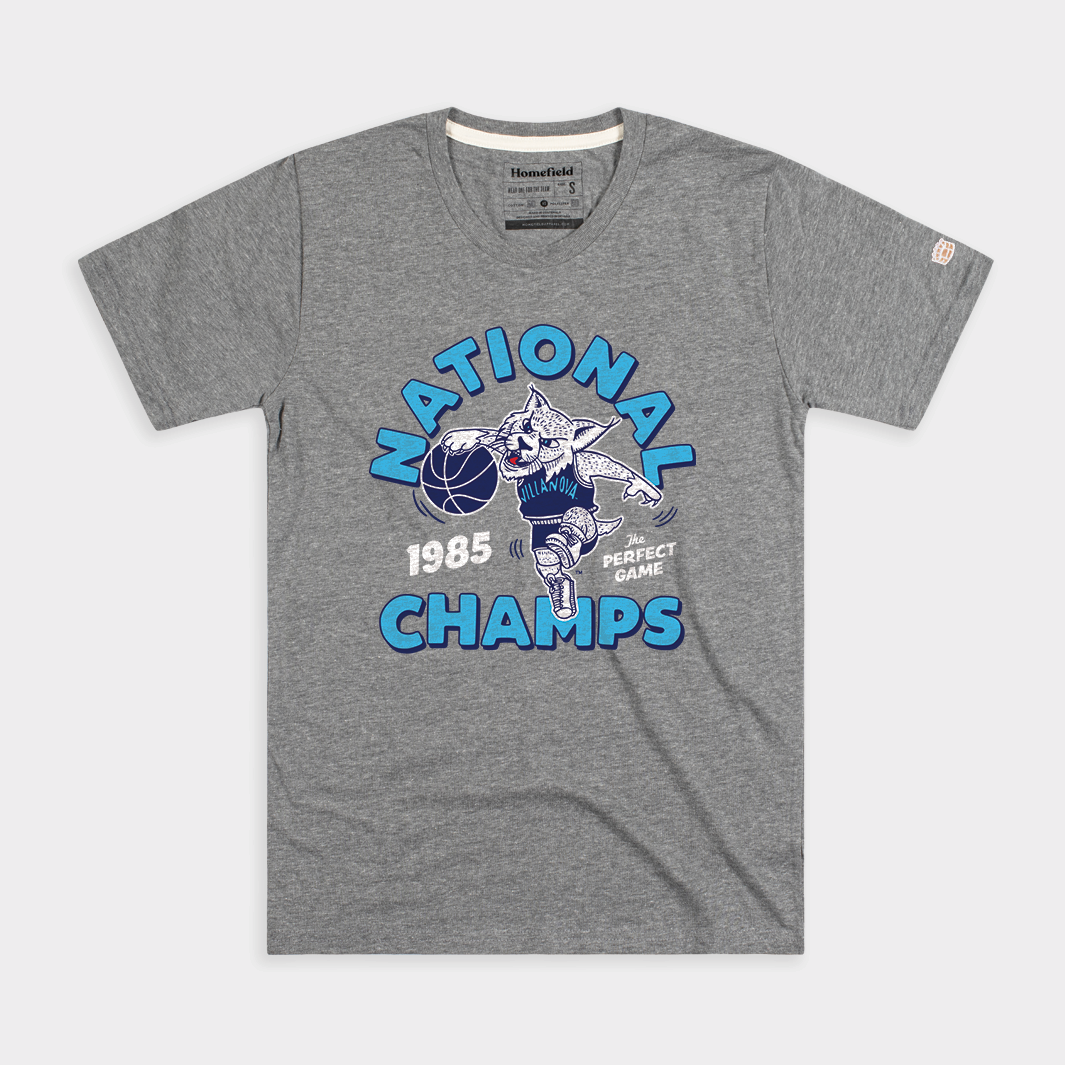 1985 National Champs Vintage Villanova Basketball Tee Hoodie, Sweatshirt | CoreVibeTees.com