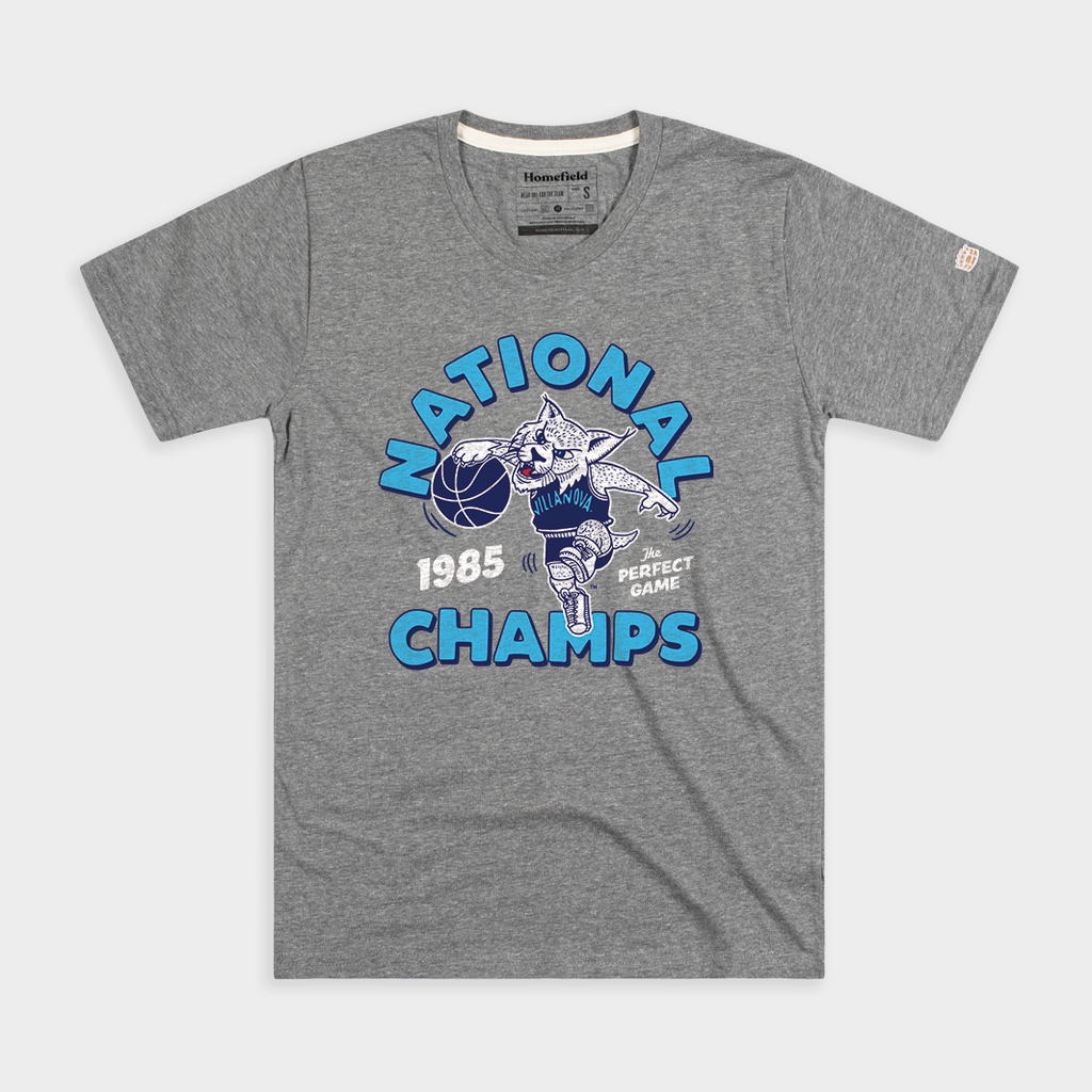 1985 National Champs Vintage Villanova Basketball Tee Style001 Hoodie, Sweatshirt | CoreVibeTees.com