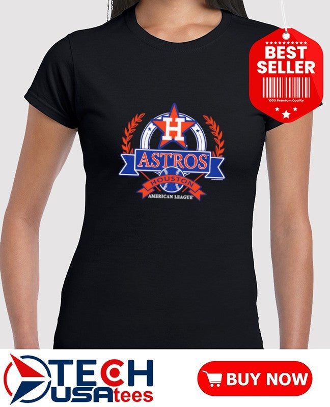 Houston Astros American League Cooperstown Crest shirt