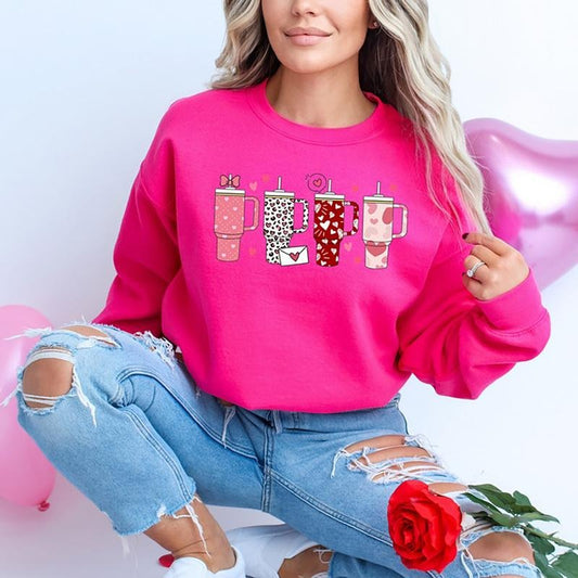 Valentine Tumbler Sweatshirt, Hoodie, T-shirt, Valentine's Day Gifts