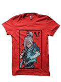 Valorant Jett Red T-Shirt Hoodie, Sweatshirt | CoreVibeTees.com