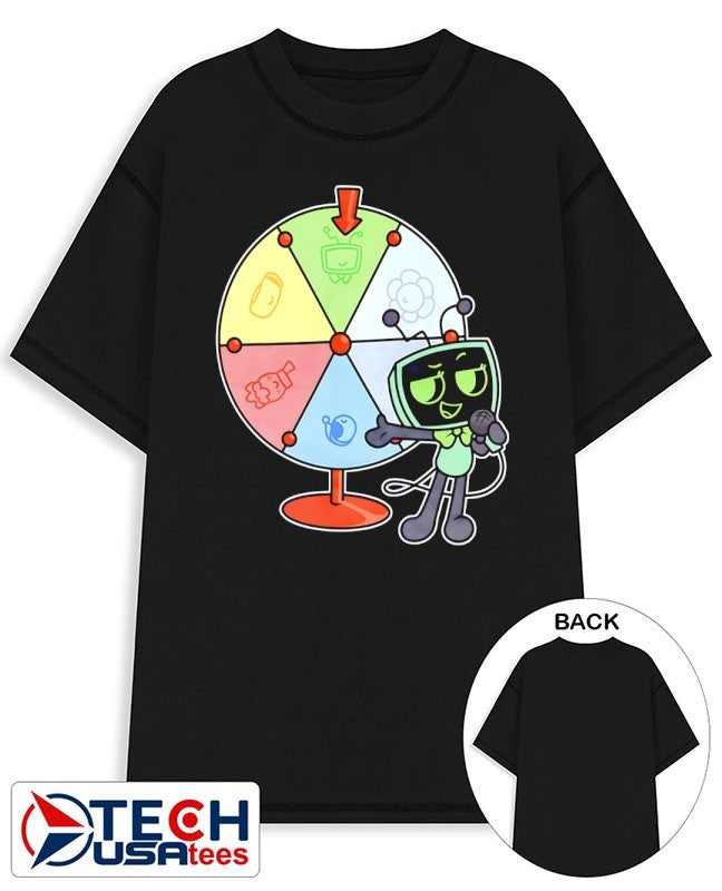 Vee’s gameshow shirt