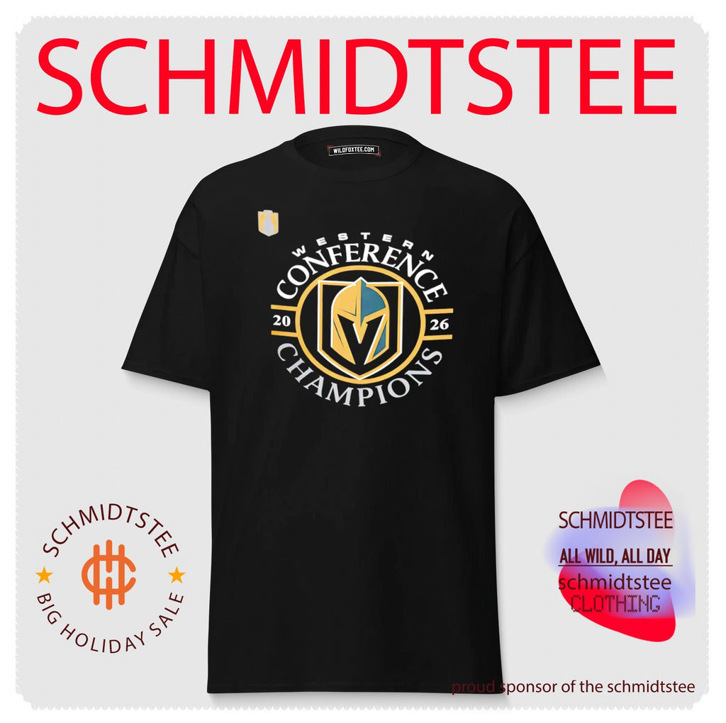 Vegas Golden Knights 2026 NHL Western Conference Champions Locker Room logo shirt