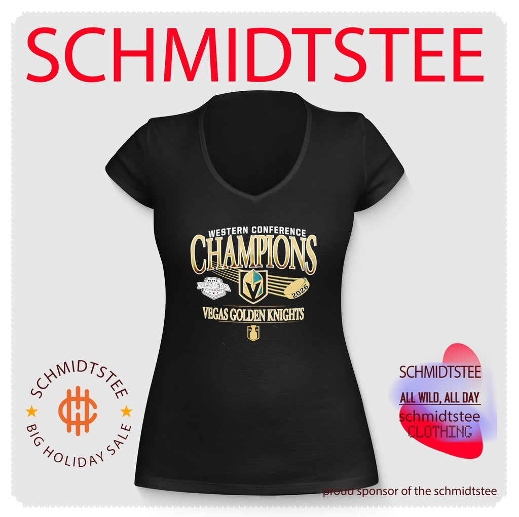 Vegas Golden Knights 2026 Western Conference Champs logo shirt