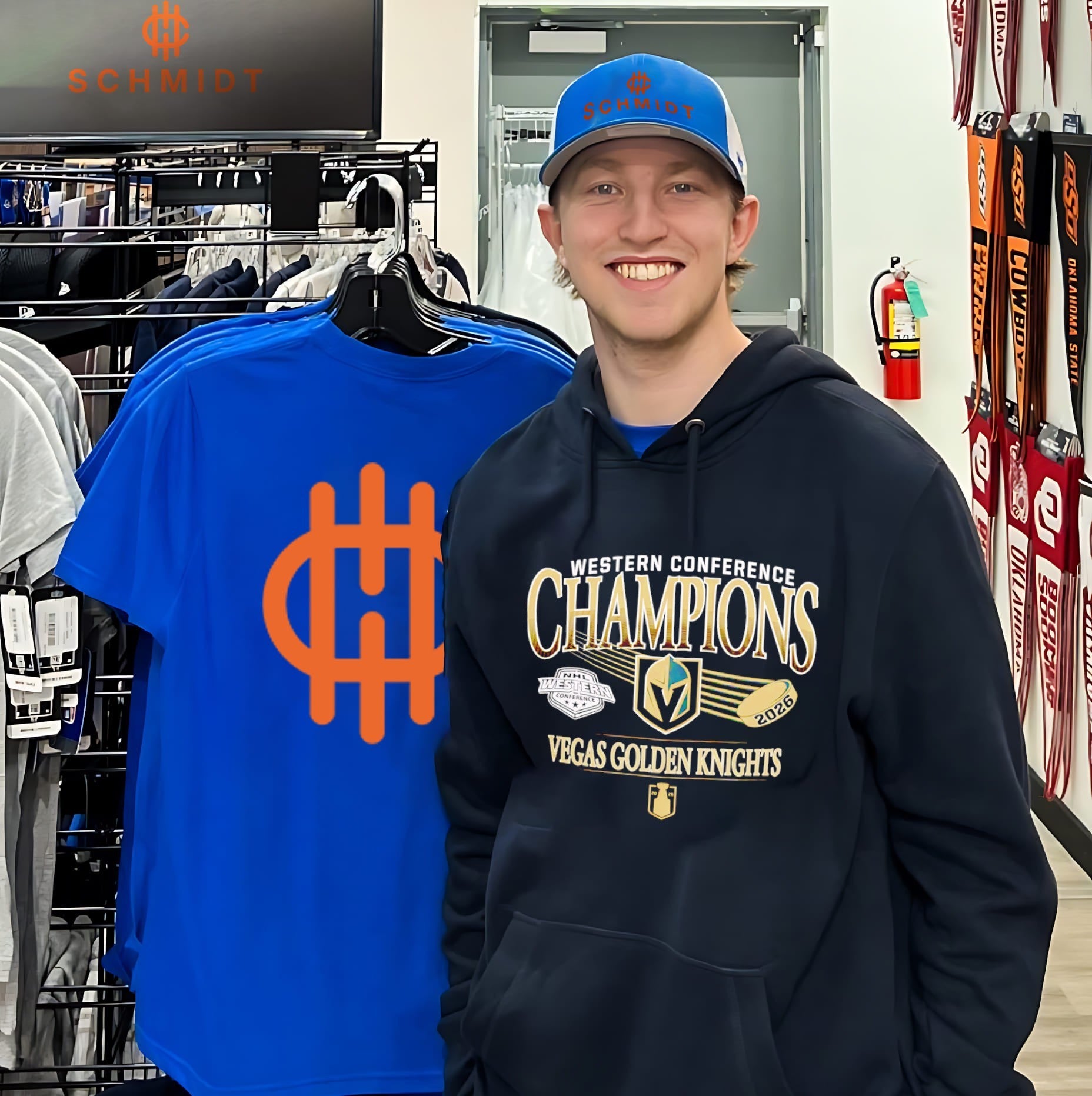 Vegas Golden Knights 2026 Western Conference Champs logo shirt