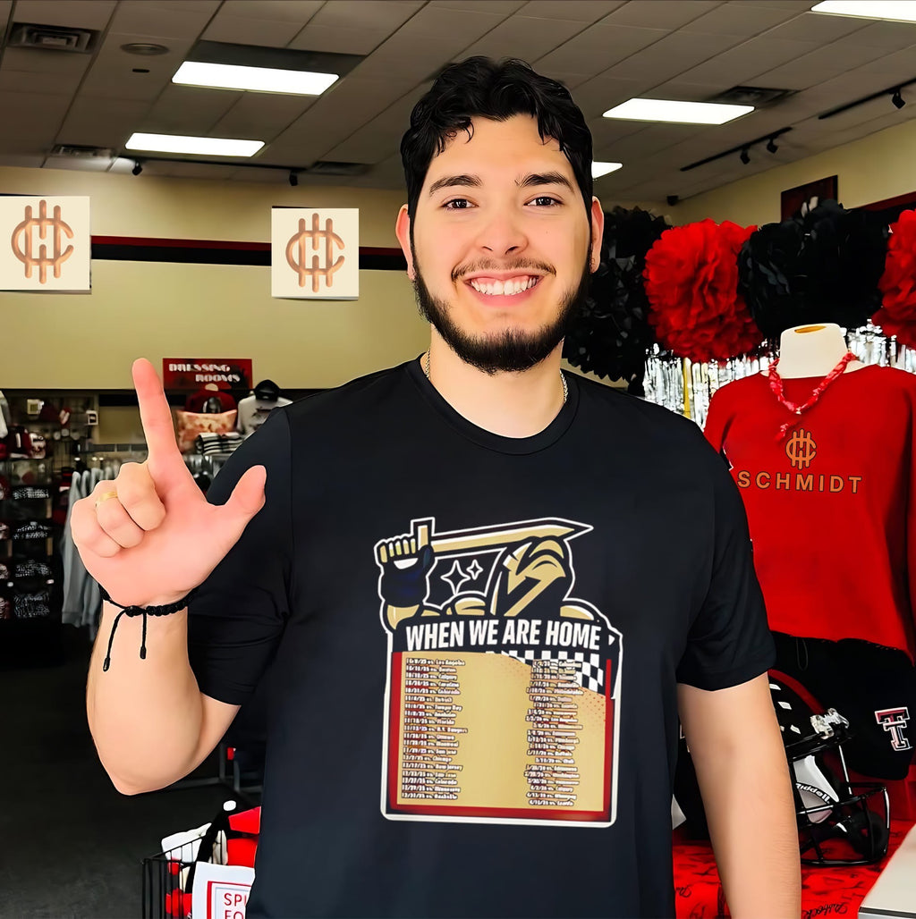 Vegas Golden Knights Western Conference Champions when we are home shirt