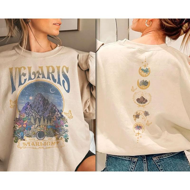 Velaris ACOTAR Shirt, Velaris City Of Starlight Sweatshirt, The Night Court Shirt, SJM Merch, Court of Dreams, Booktok TShirt