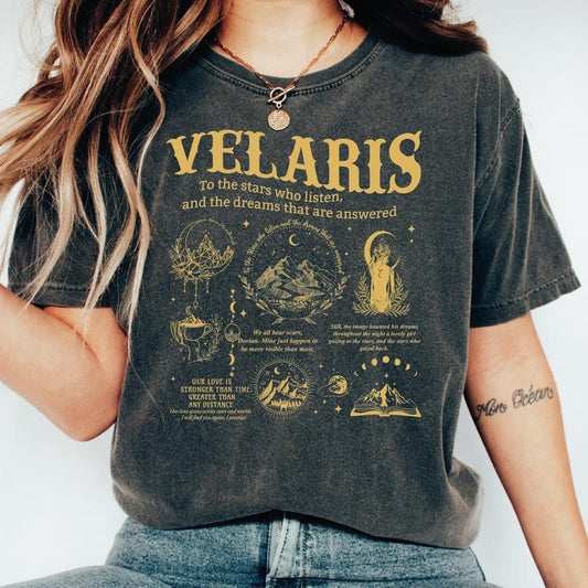 Velaris Tshirt, Velaris City Of Starlight Tshirt, The Night Court Shirt, City of Starlight Shirt