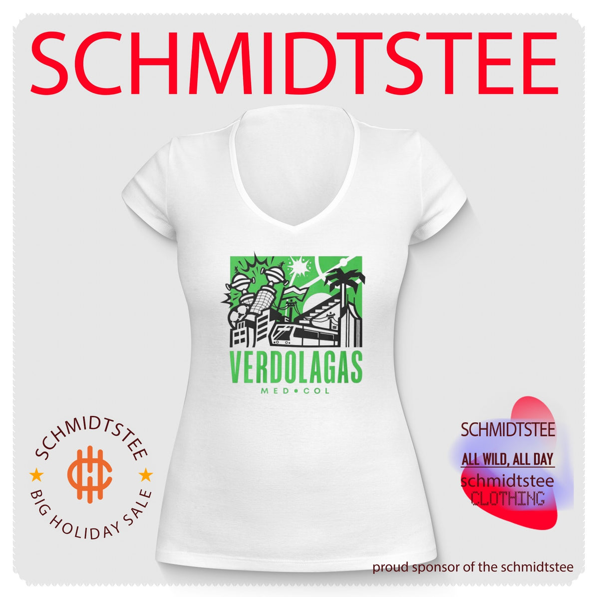 Verdolagas Med Col Unique Colombian Soccer shirt