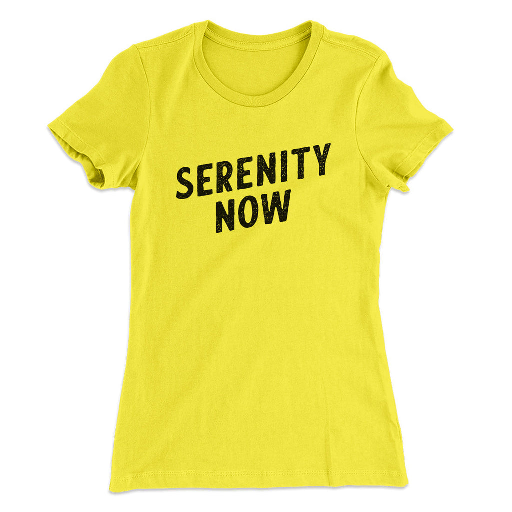 Serenity Now Women's T-Shirt Hoodie, Sweatshirt | CoreVibeTees.com (Image 3)