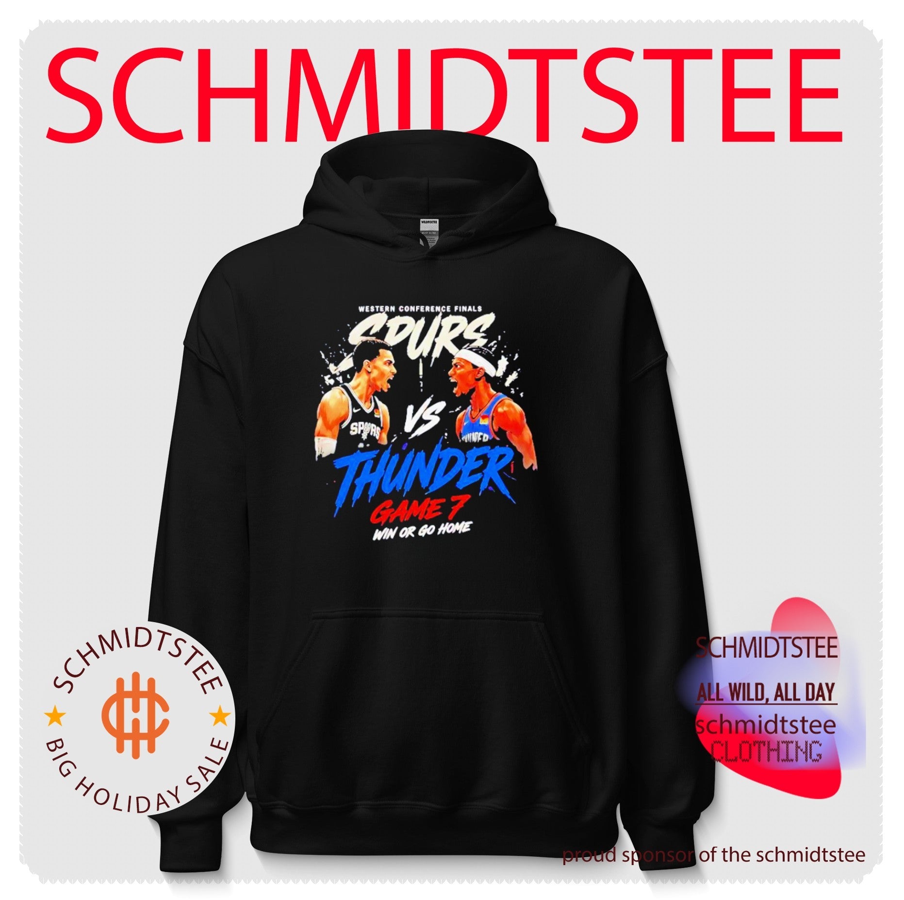 Victor Wembanyama vs Shai Gilgeous-Alexander NBA Game 7 Western Conference Finals shirt