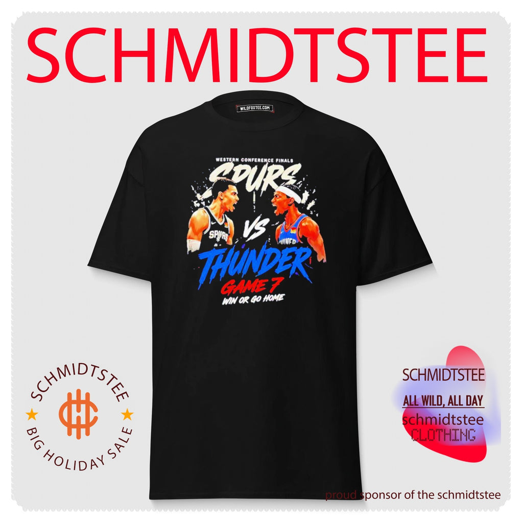 Victor Wembanyama vs Shai Gilgeous-Alexander NBA Game 7 Western Conference Finals shirt