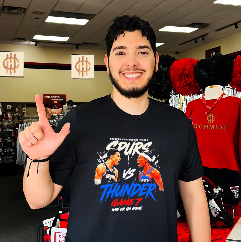 Victor Wembanyama vs Shai Gilgeous-Alexander NBA Game 7 Western Conference Finals shirt