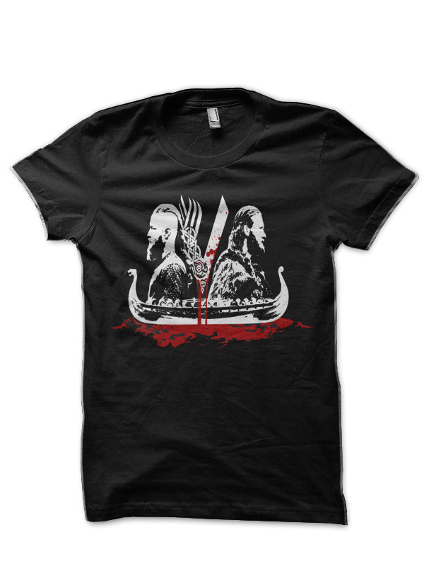 Viking Brothers Black T-Shirt Hoodie, Sweatshirt | CoreVibeTees.com