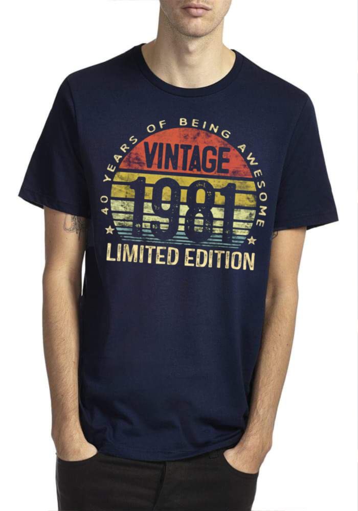 Vintage 1981 Limited Edition T-Shirt Style002 Hoodie, Sweatshirt | CoreVibeTees.com