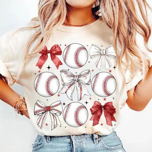 Vintage Baseball Bow tShirt-sweatshirt-hoodie, Bow Baseball tshirt, Coquette Baseball Shirt , Mama sweatshirt, Game Day Baseball, tshirt hot trend