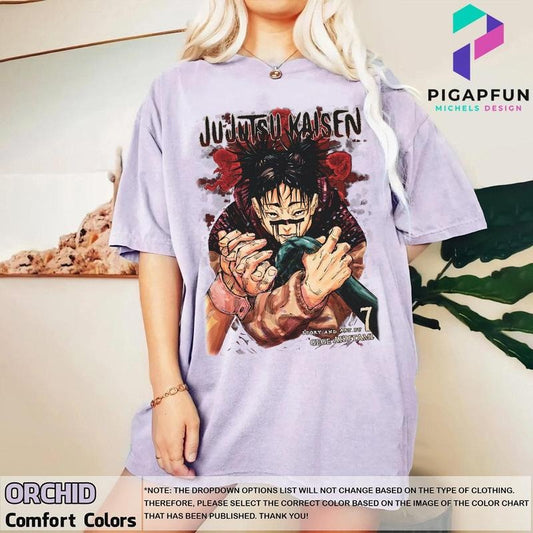 Vintage Choso Shirt Anime Manga Shirt Anime Shirt Anime Lovers Shirt Graphic Anime Tee Manga Shirt Japanese Anime Sweatshirt, Hoodie, Comfort Colors