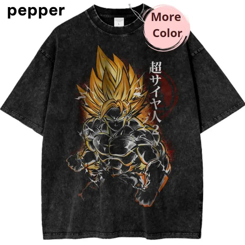 Vintage Dragon Ball Z T-Shirt, Son Goku Anime Shirt for Fans, anime Graphic Tee,  vintage clothing men, anime clothing, Menswear Top Shortsleeve