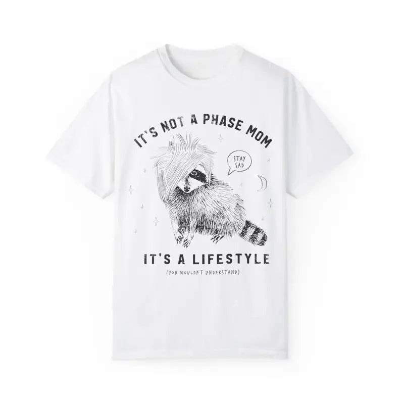 Vintage Emo Shirt Raccoon Shirt Emo Clothes Elder Emo Shirt Funny Meme Shirt Emo Clothing Shirt, Y2k Clothings, Emo Shirt, Menwear Womenwear Top