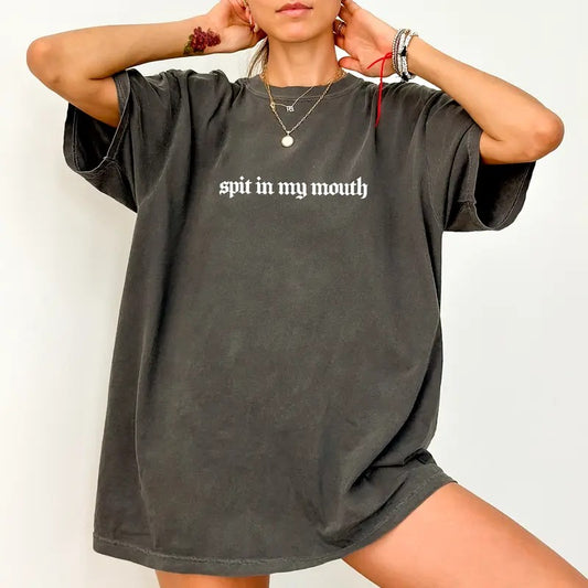 Vintage Funny Graphic T-shirt, Humor Unisex Outfits, Comfy Fabric Graphic Tee, Women's Tops, Cotton Fabric Relaxed Fit Chic Style