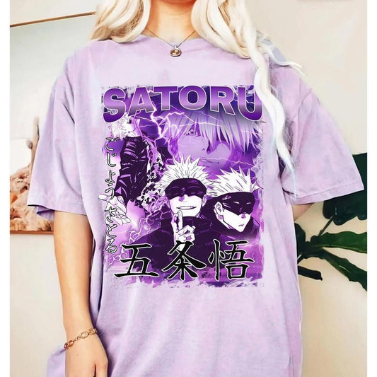 Vintage Gojo Satoru Shirt, T-Shirt, Gojo Shirt, Satoru Shirt, Anime Shirt, Manga Shirt