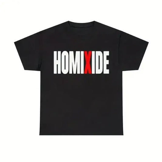 Vintage Homixide Gang Merch Cotton Tee, Carti Carson Lonely Graphic T-shirt, Unisex Hip Hop Streetwear, Y2k shirts, Menswear Womenswear Top