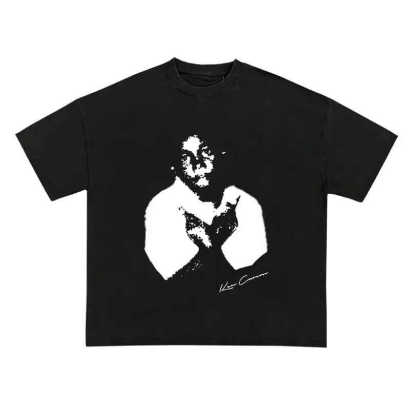 Vintage Ken Carson X Garment Dyed T-Shirt, Playboi Carti Tour Merch, Streetwear Graphic Tee, Unisex Music Apparel, Gift for Him Her