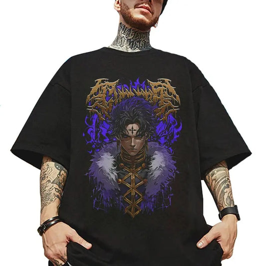 Vintage Lucifero Black Clover5 Hoodie Graphic Anime Shirt for Fans Sweatshirt, Hoodie, Comfort Colors