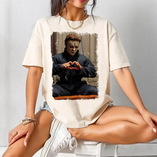 Vintage Michael Shirt, Horror Night Shirt, Meyers Halloween Shirt, Horror Fiction Shirt, Halloween Tee