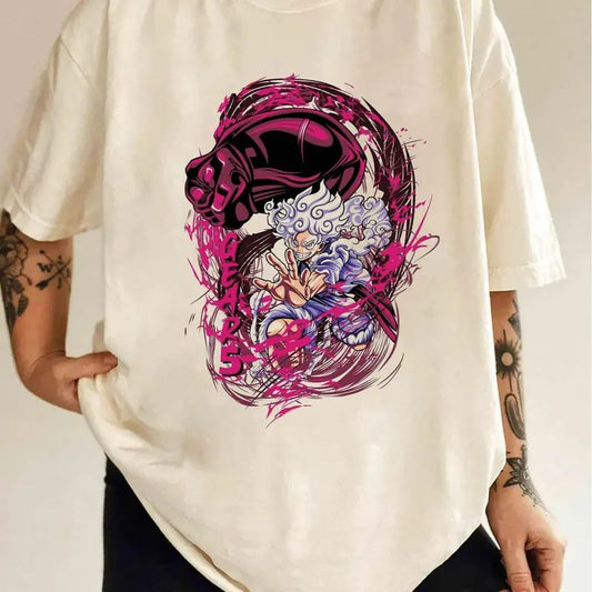 Vintage Monkey D Luffy Gear 5 Punch One Piece Shirt, Luffy Anime Sweatshirt Graphic Anime Tee Anime Lovers Shirt Japanese Anime Tees Special T-shirt Anime Manga Shirt Anime Shirt Hoodie Gift For Fans Gift For Men Gift For Women Anime Lovers Shirt. Sweatsh