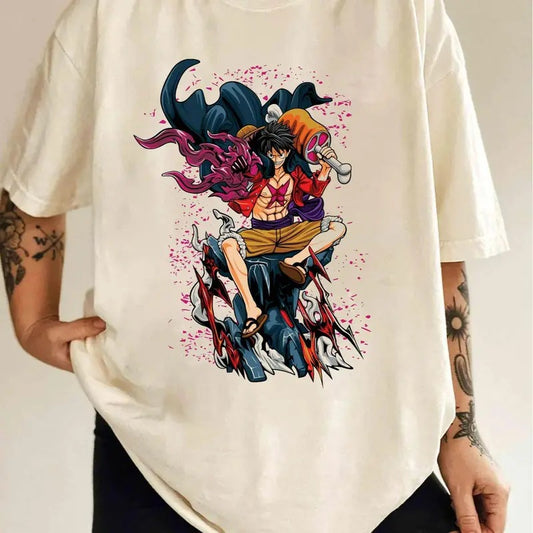 Vintage Monkey D Luffy One Piece Shirt, Luffy Anime Sweatshirt Graphic Anime Tee Anime Lovers Shirt Japanese Anime Tees Special T-shirt Anime Manga Shirt Anime Shirt Hoodie Gift For Fans Gift For Men Gift For Women Anime Lovers Shirt. Sweatshirt, Hoodie,