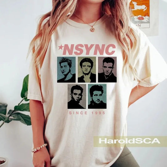 Vintage Nsync 90s Shirt, In My Nsync Reunion Era Sweatshirt, Nsync Band Merch, Nsync Album Tee, Gift For Fan