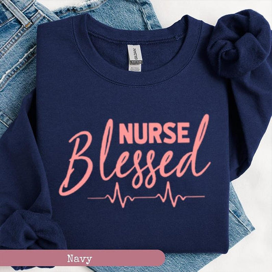 Vintage Pink Blessed Nurse Shirt, Blessed To Be A Nurse, National Nurses Week Shirt, Gift For Her Becomes A Nurse Shirt, Nurse Shirt, Gift For Nurse,