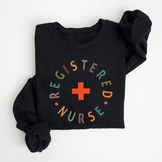 Vintage Registered Nurse Sweatshirt, RN Nurse Shirt, RN Shirt for Registered Nurse, Nursing Shirt for Nurse, Gift for Registered Nurse, RN Graduation Gift, Nurse Shirt, Nurse Appreciation Shirt