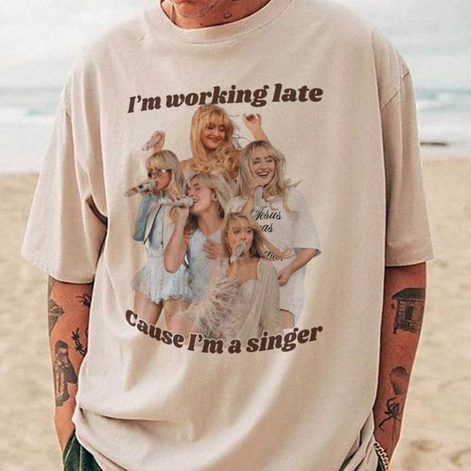 Vintage Sabrina Espresso T-shirt Menswear Top