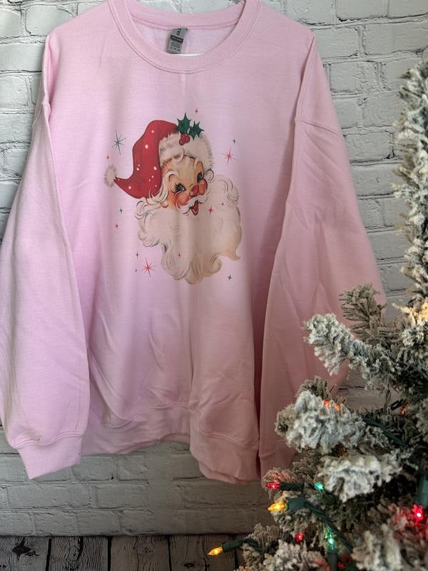 Vintage Santa Christmas Sweatshirt