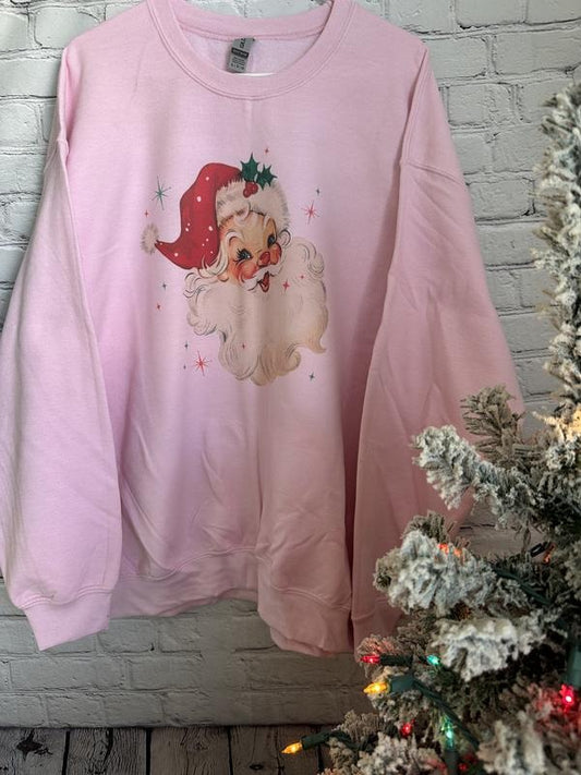 Vintage Santa Christmas Sweatshirt
