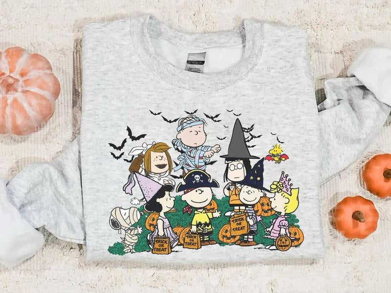 Vintage Snoopy Halloween Sweatshirt