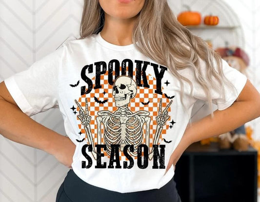 Vintage Spooky Season Skelly Halloween Shirt, , Halloween Graphic Tee