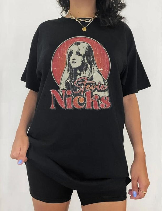 Vintage Stevie Nicks Shirt, Stevie Nick 2023 Unisex T-shirt, Fleetwood Mac Tour 2023 Tee, Vintage 90s Music gift for men