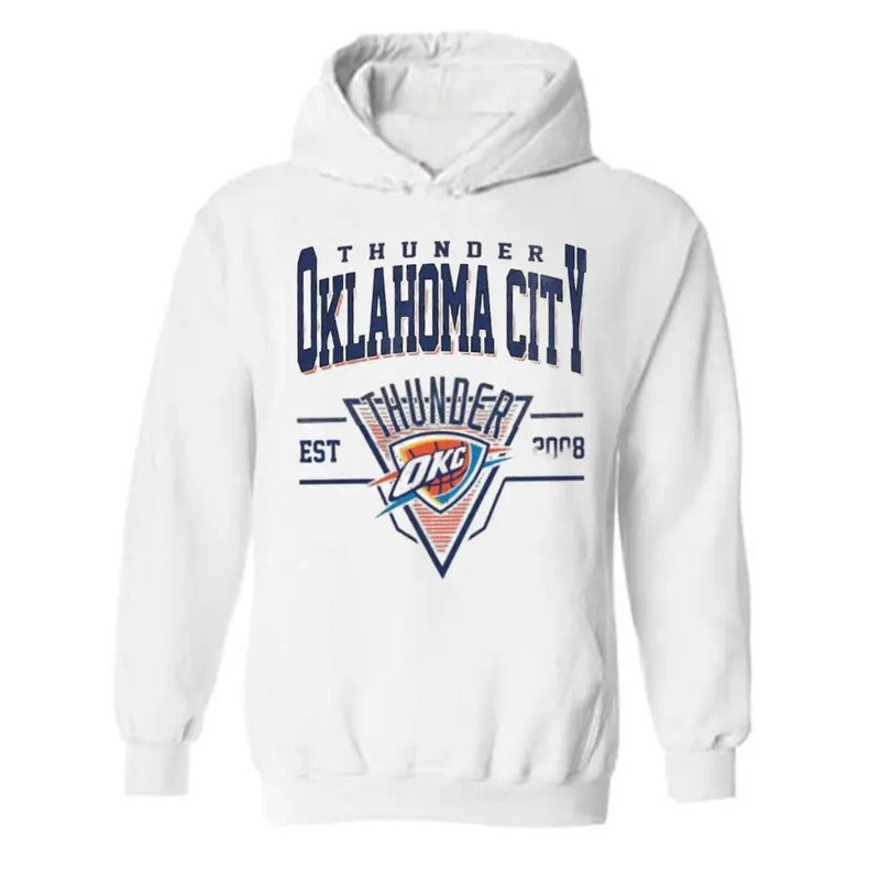 Vintage Style Oklahoma City Crewneck Sweatshirt, Oklahoma City Basketball Sweatshirt, Oklahoma City Shirt, Oklahoma City Basketball Fan