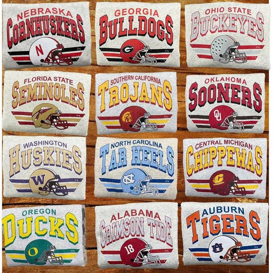 Vintage Sweatshirt All Teams NCAA, Vintage College NCAA Sweatshirt, Gif For Sport, Classic Sport Sweatshirtstyle{n002}2