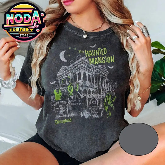 Vintage The Haunted Mansion Shirt, Hitchhiking Ghosts Leota Shirt, Spooky Season