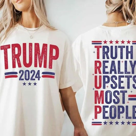 Vintage Trump  Graphic T-Shirt, Trump 2024 Shirt, Trump Vance , Donald Trump Tee, President Trump 2024, Election 2024 Shirt, Trump Fight shirt