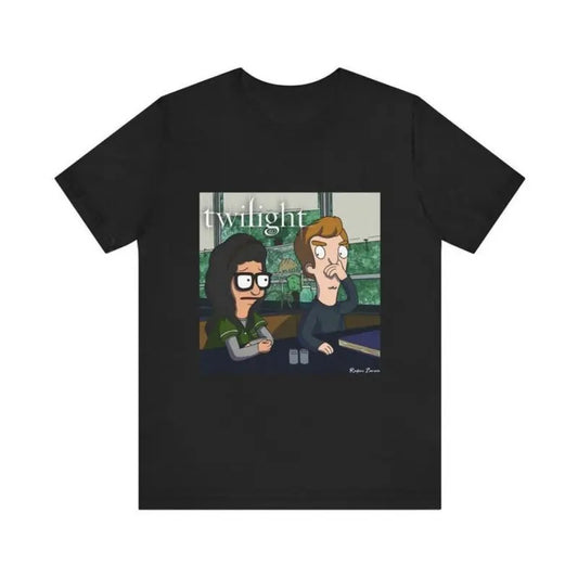 Vintage Twilight Movie CrewNeck T-shirt, Funny Family Graphic Tee Gift For Boyfriend Menswear Top Streetwear