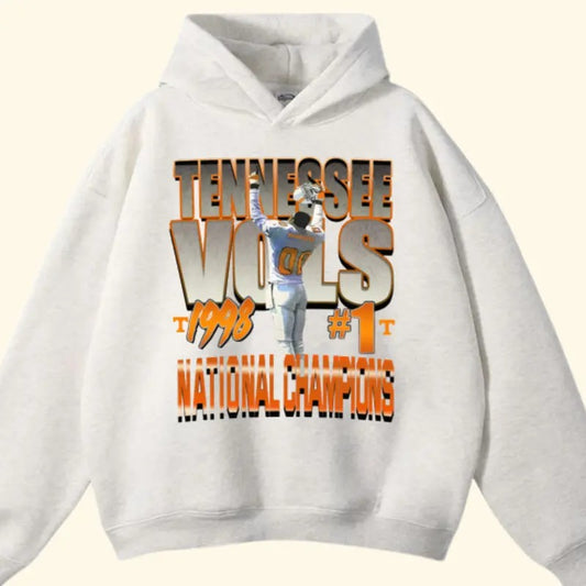 Vintage University Of Tennessee VOLS 1998 Champions Crewneck Sweatshirt Hoodie T-shirt